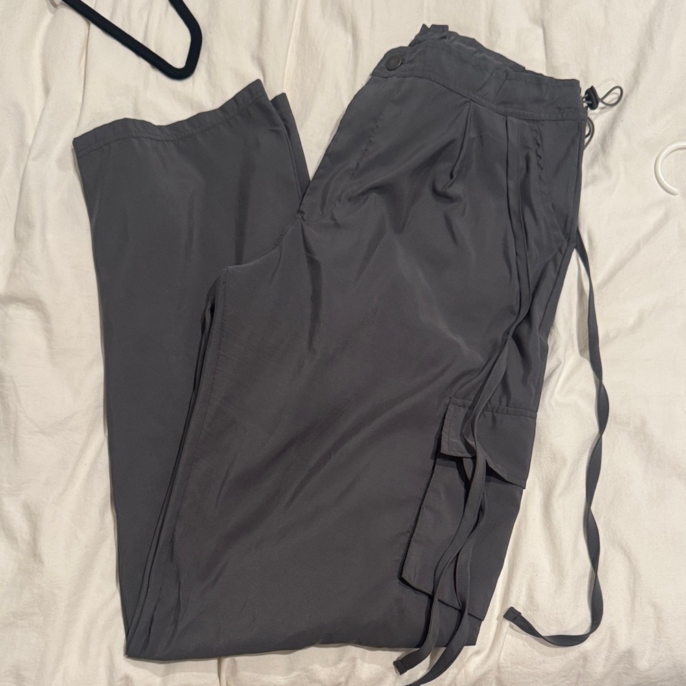 Gray Cargo Pants